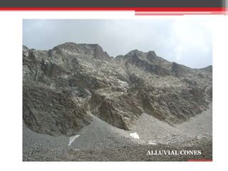 ALLUVIAL CONES
 