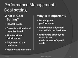 Driving a High Performance Culture | PDF