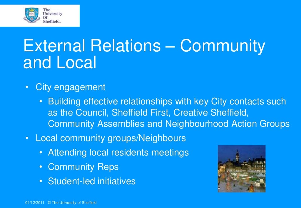 External relations overview presentation