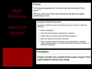 High Power Injection Injury External signs of internal injuries tfinal | PPT