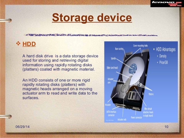 External storage devices