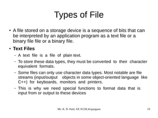 External storage devices and basics of file | PDF