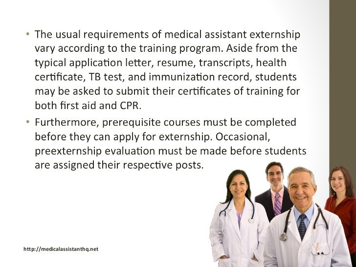 externship for medical assistants medical assistant internship opportunities