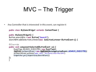 MVC – The Trigger
 