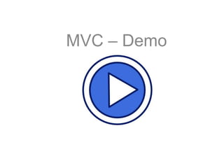 MVC – Demo
 