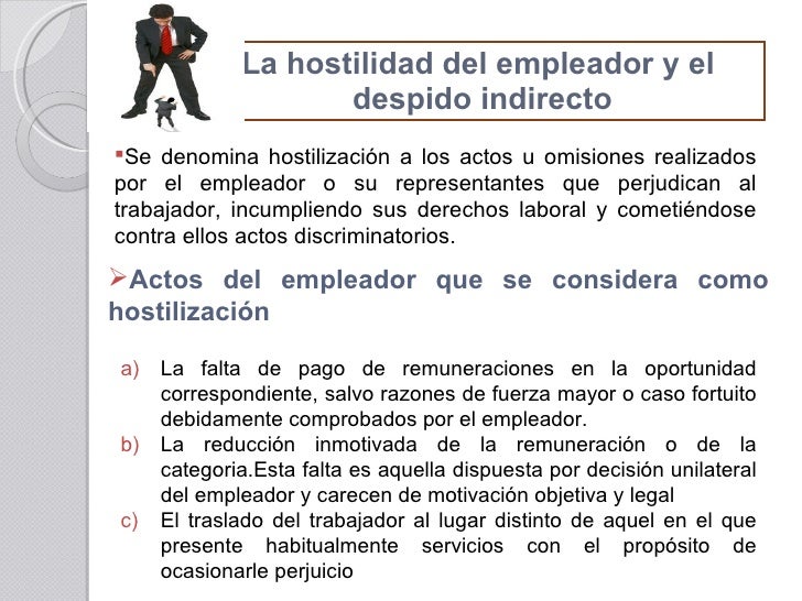 Extincion del contrato de trabajo