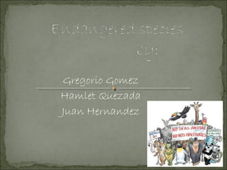 Gregorio Gomez
Hamlet Quezada
Juan Hernandez
 