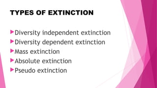 Disctinct Extinct Extinction | PPT