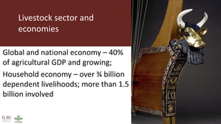 The role of livestock in developing countries: Misperceptions, facts and consequences