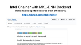 Introduction to Chainer