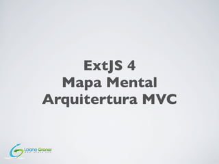 ExtJS 4
  Mapa Mental
Arquitertura MVC
 