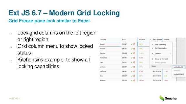 Extjs Kitchen Sink 7 0