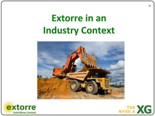 33"




  Extorre)in)an))
Industry)Context)
 