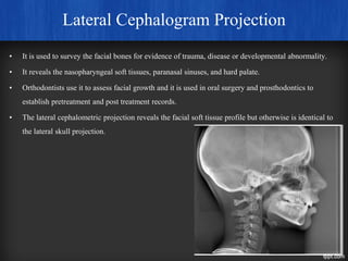 Extra oral radiographic techniques | PPTX