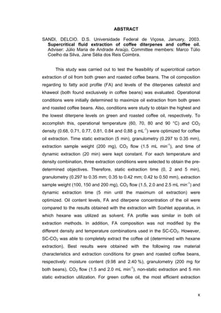 ExtraçAo De Café   Tese