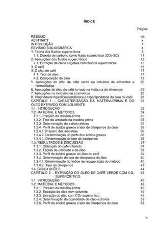 ExtraçAo De Café   Tese
