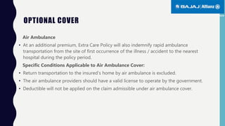 Bajaj Allianz Extra Care Policy