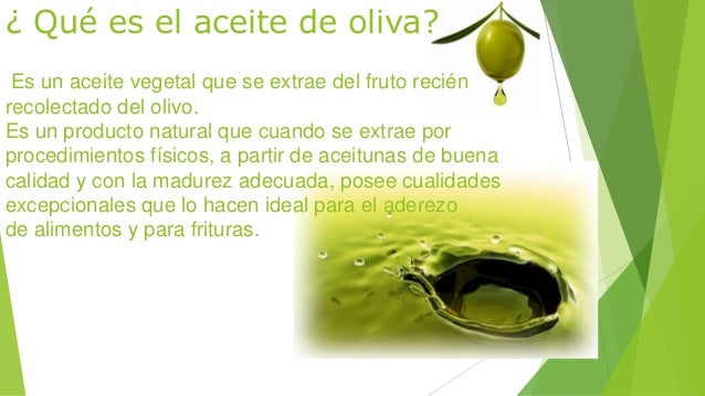 Resultado de imagen de El aceite de oliva