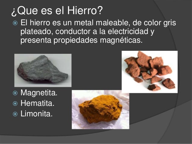 EL HIERRO - Mind Map