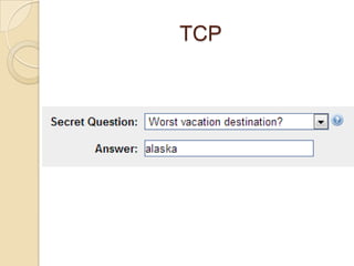 TCP
 