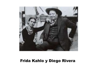 Frida Kahlo y Diego Rivera 