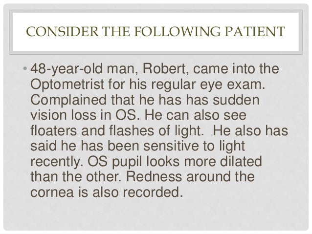Diabetic retinopathy case study image