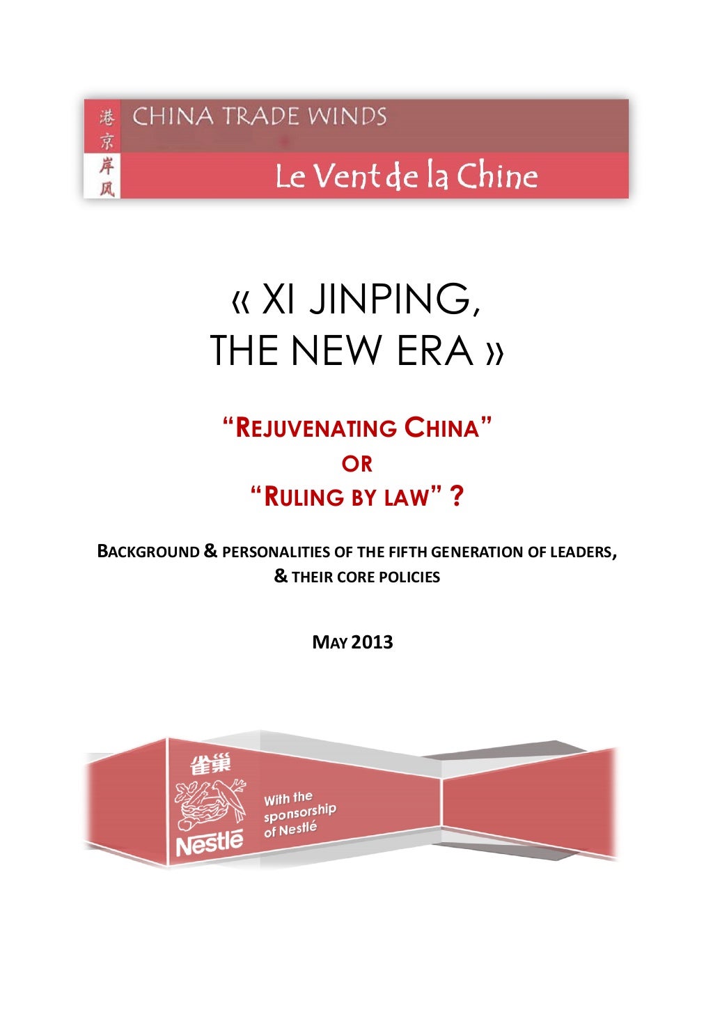 Extract new- xi jinping - the new era