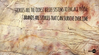 Social Storytelling for the modern caveman by Brandhome