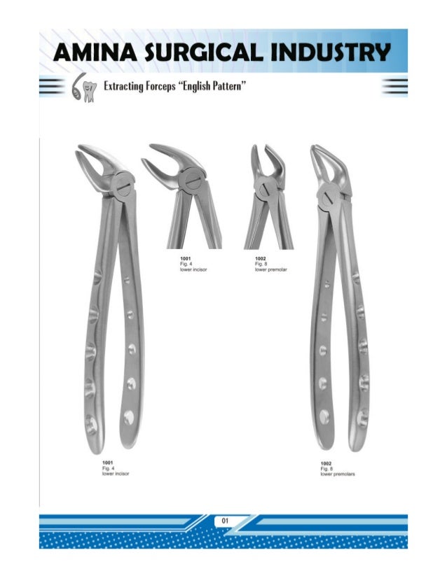 Extracting forceps