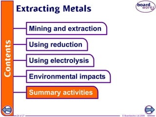 24 of 27 © Boardworks Ltd 2006
 