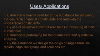 Extraction Use Only Extraction by Mr. Mahesh P Junghare Sir. | PPTX