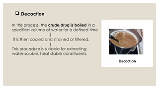 Decocation Process comprehensive overview of the pharmaceutical extraction of medicinal ...