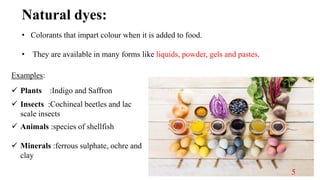 Extraction and analyis of dyes in food case studies | PPTX | Chemistry | Science