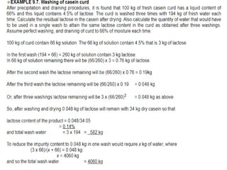 Extraction and washing