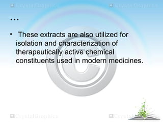 Extraction in pharmaceutics | PPT
