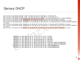 boolaz.com
Serveur DHCP
29
 