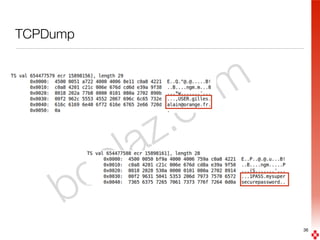 boolaz.com
TCPDump
36
 
