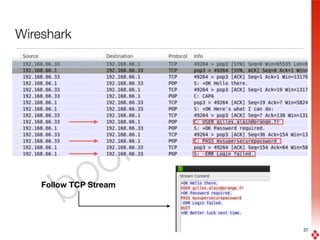 boolaz.com
Wireshark
37
Follow TCP Stream
 