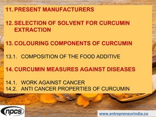 Extraction of curcumin from turmeric | PDF