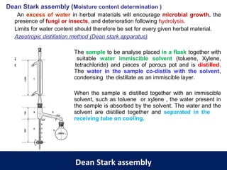 Dean And Stack Method Extraction of Phytochemicals | PPT