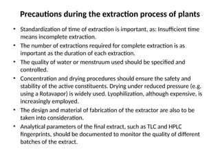 Extraction Use Only EXTRACTION PROCESSES USED IN PHARMACY.pptx