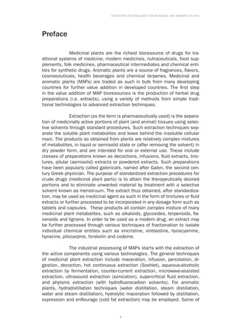 Extraction technologies for_medicinal_and_aromatic_plants | PDF