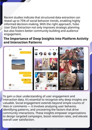 Extract User Engagement and Interaction Data From Yubo.pptx