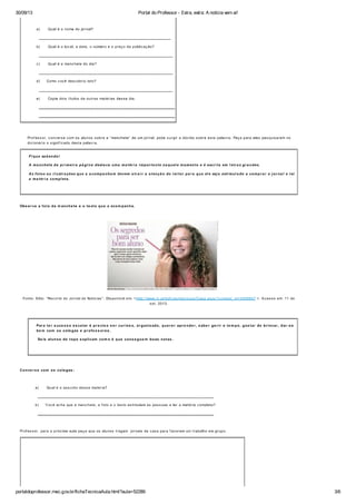 Extra, extra a notícia vem ai!