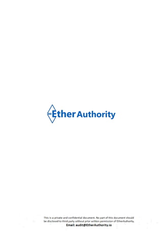 Extra Finance (EXTRA) Token – Smart Contract Security Audit Report by EtherAuthority