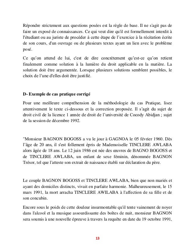 Extrait Guide Methodologie Juridique - 