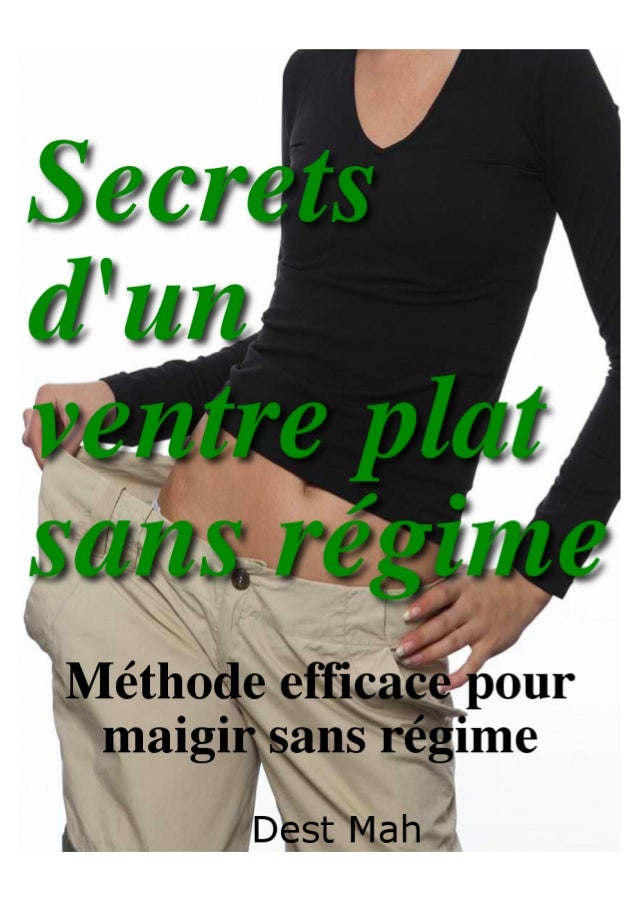 Secrets d'un ventre plat sans régime Secrets d'un ventre plat sans régime