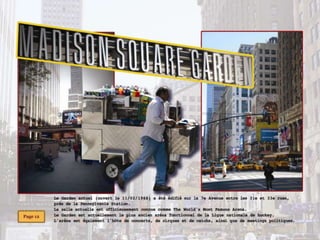 Extrait du carnet de voyage  new york