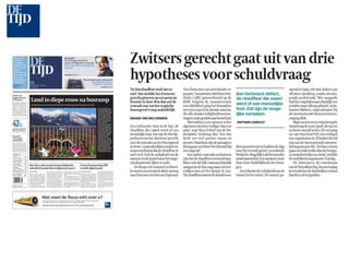 Extra lesmateriaal busramp Zwitserland