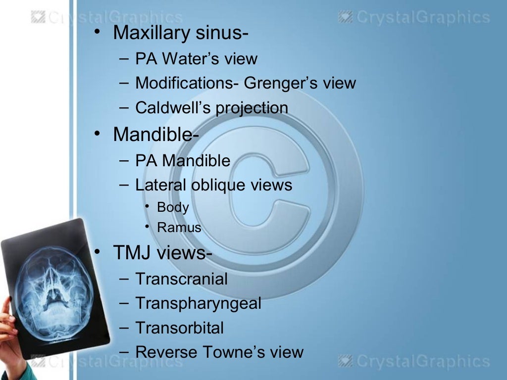 Extraoral radiography